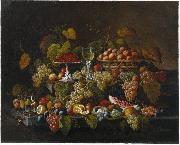 Severin Roesen, Still Life with Fruit